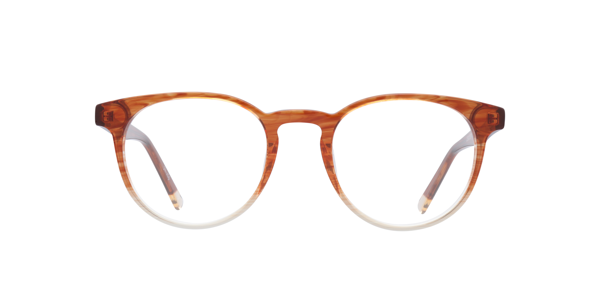 ZEROSEVEN Honey AcetateSunglass Frames for Glasses Direct, Front View