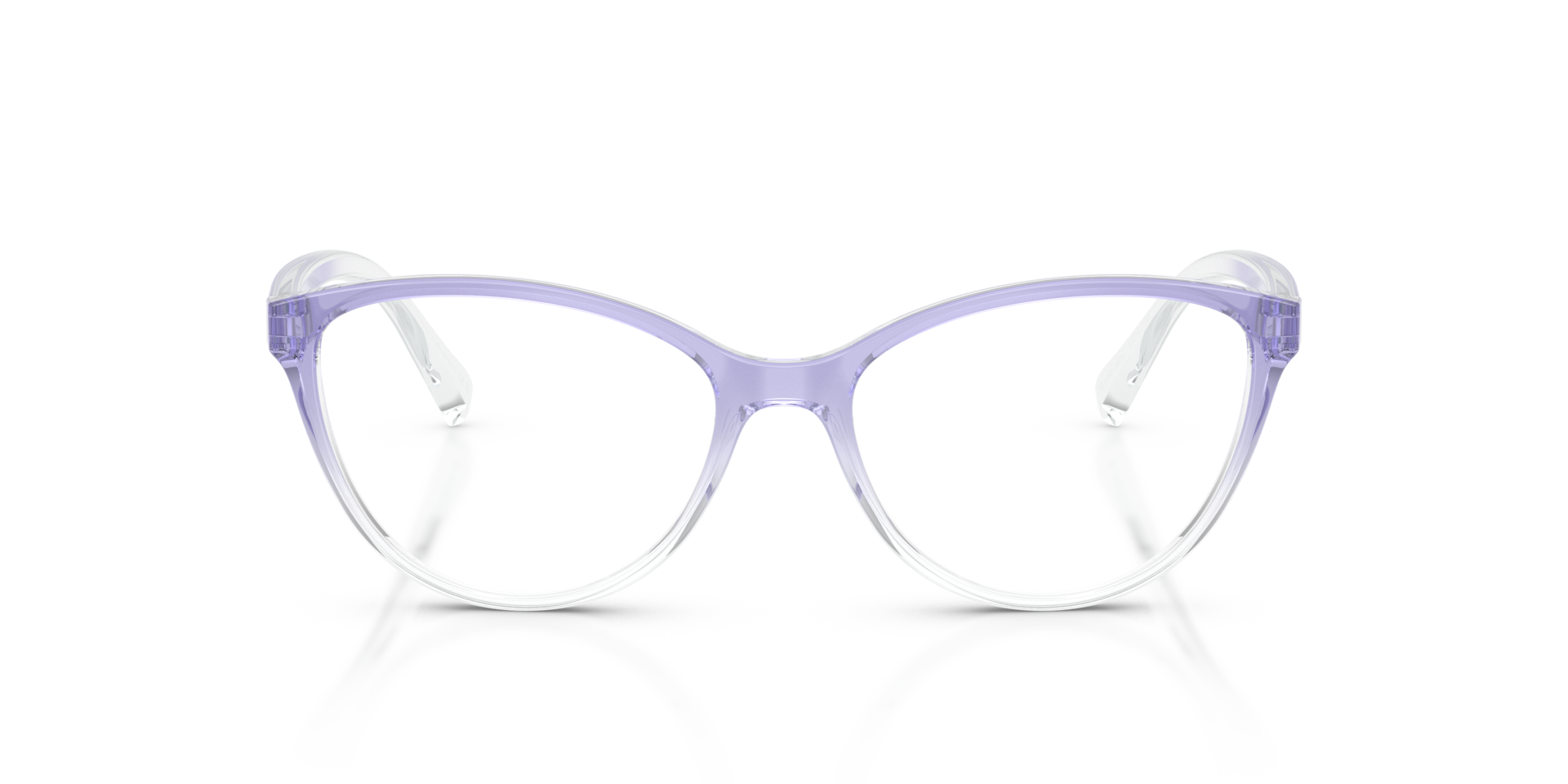 AX3053 Shiny Lilac Gradient Crystal PlasticEyeglass Frames for Glasses Direct, Front View