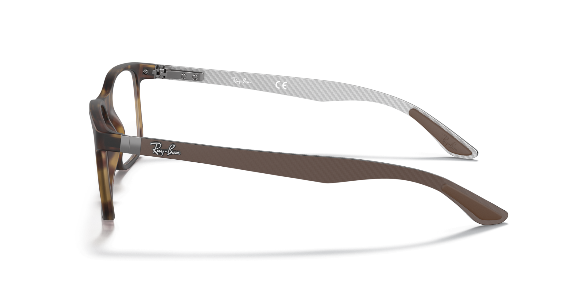 RB8903 Havana PlasticSunglass Frames for Glasses Direct, Side View