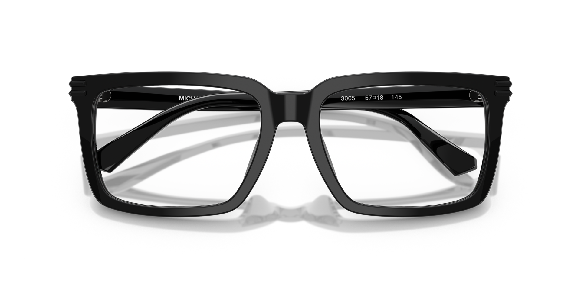 MK4155U Black AcetateEyeglass Frames for Glasses Direct, Closed View