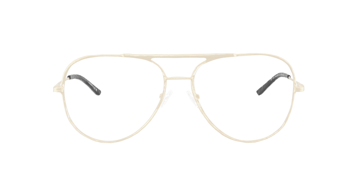 Light Gold pilot Metal eyeglasses Online - Full Rim - Maverick