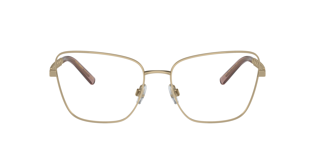 Photos - Glasses & Contact Lenses D&G Dolce&Gabbana Light Gold butterfly Metal eyeglasses Online - Full Rim - DG1346 