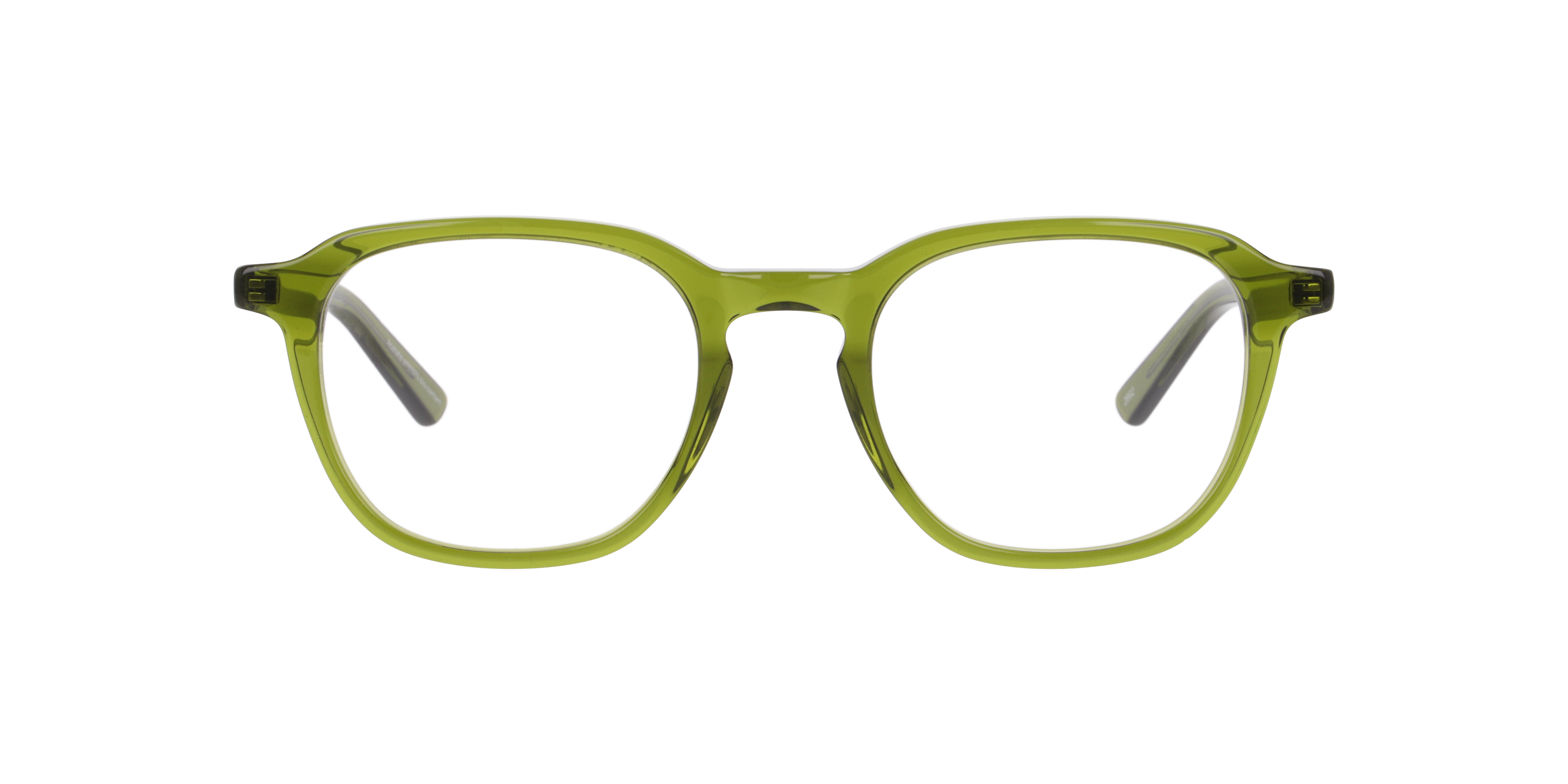 Nile Transparent Green AcetateEyeglass Frames for Glasses Direct, Front View