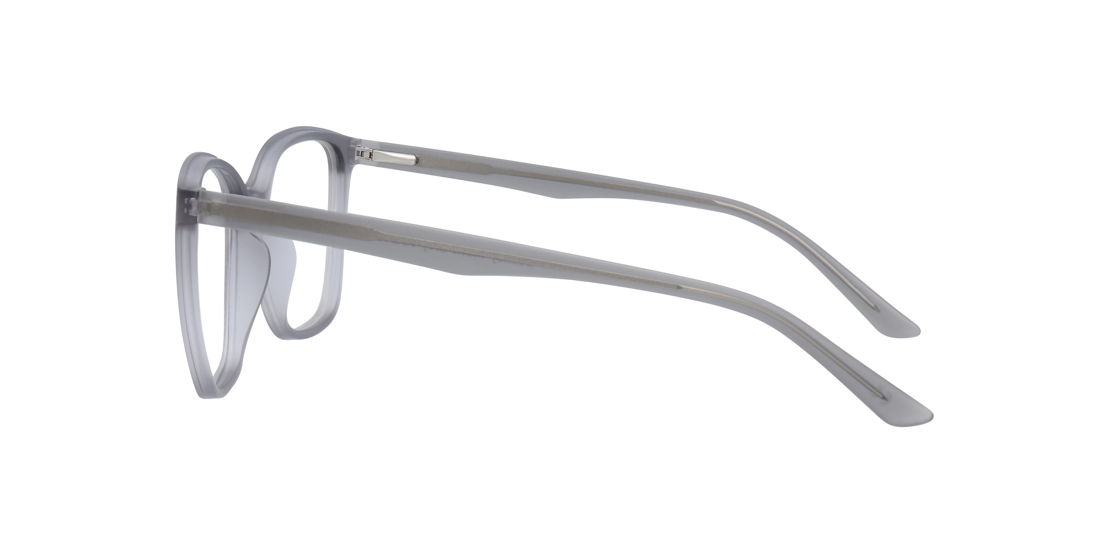 Bentley Matte Grey PlasticSunglass Frames for Glasses Direct, Side View