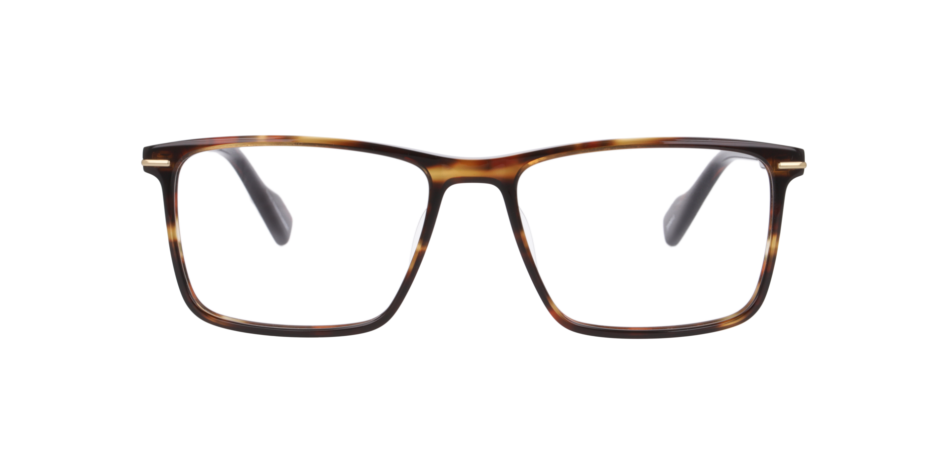 Bshigh Brown AcetateEyeglass Frames for Glasses Direct, Front View