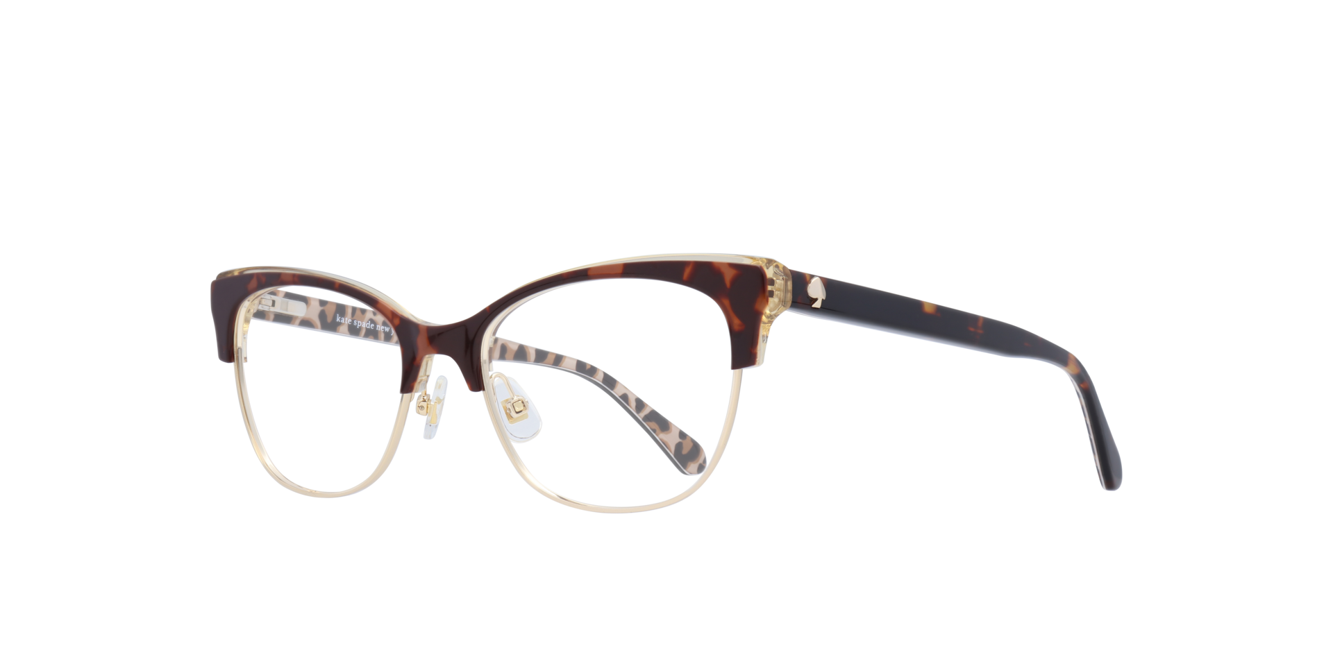 Muriel/G Tortoise AcetateEyeglass Frames for Glasses Direct, Angle View