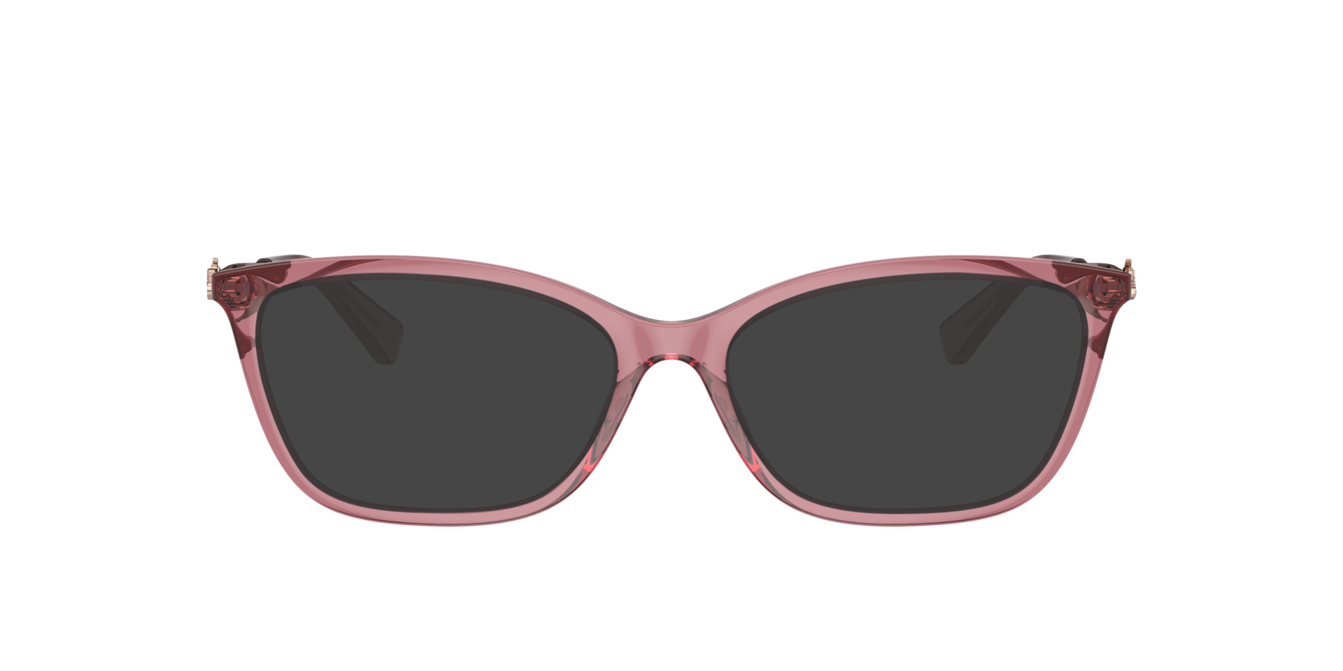 HC6146U Transparent Berry PlasticEyeglass Frames for Glasses Direct, with Tinted Lenses
