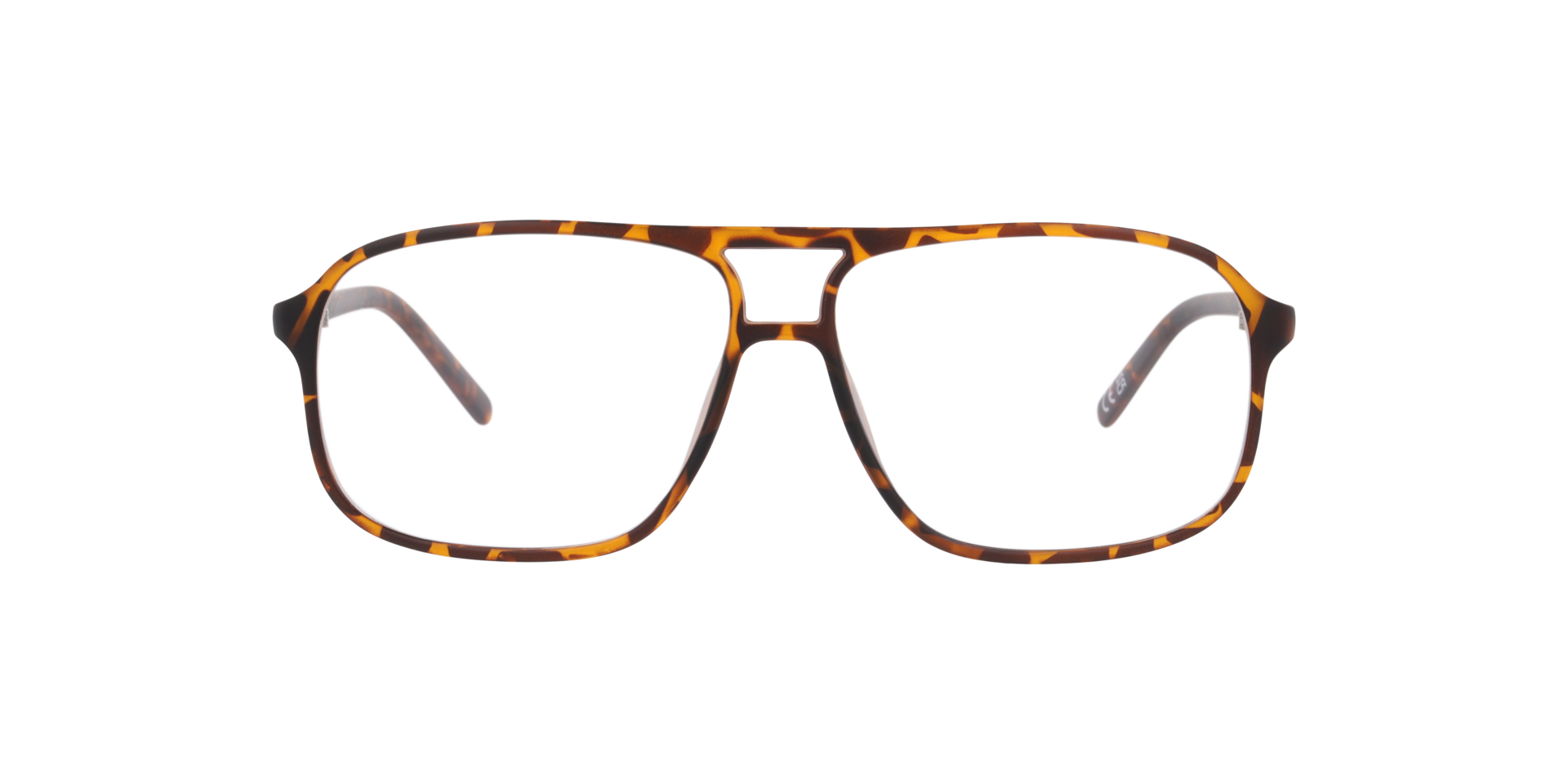 Matthew Havana Brown PlasticEyeglass Frames for Glasses Direct, Front View
