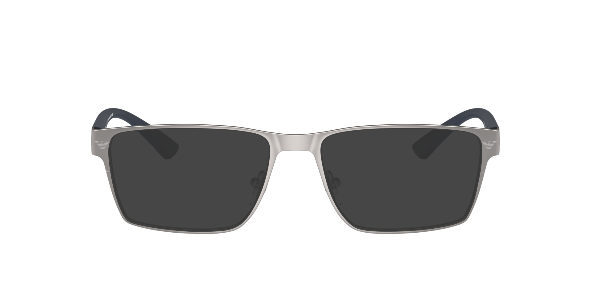 EA1157 Matte Gunmetal MetalEyeglass Frames for Glasses Direct, with Tinted Lenses