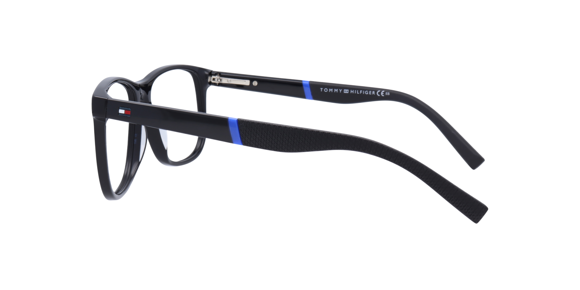 TH 1908 Black AcetateEyeglass Frames for Glasses Direct, Side View