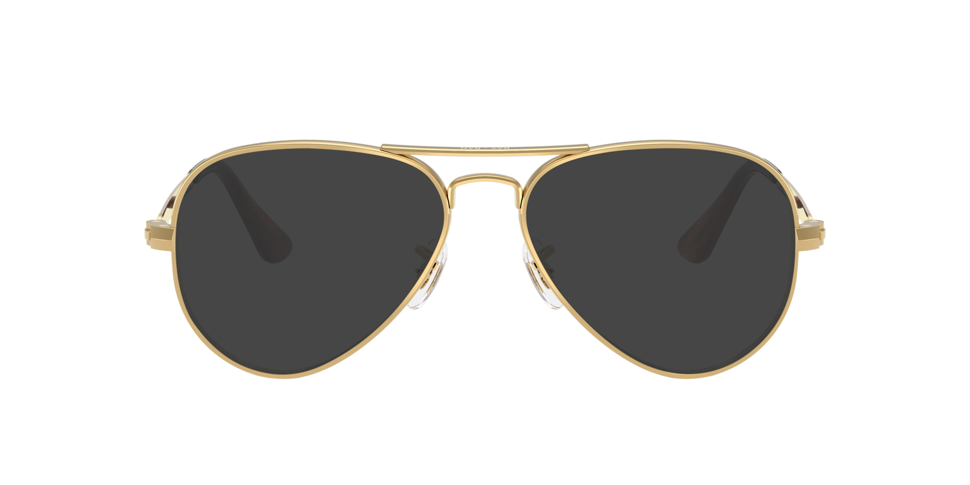 Aviator Max Optics Arista Gold MetalEyeglass Frames for Glasses Direct, with Tinted Lenses