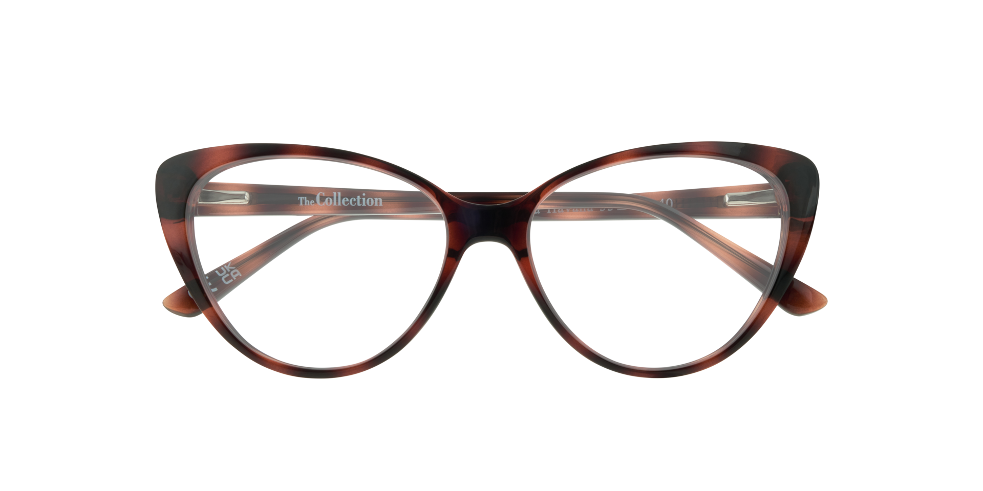 Jenna Havana PlasticEyeglass Frames for Glasses Direct, Closed View
