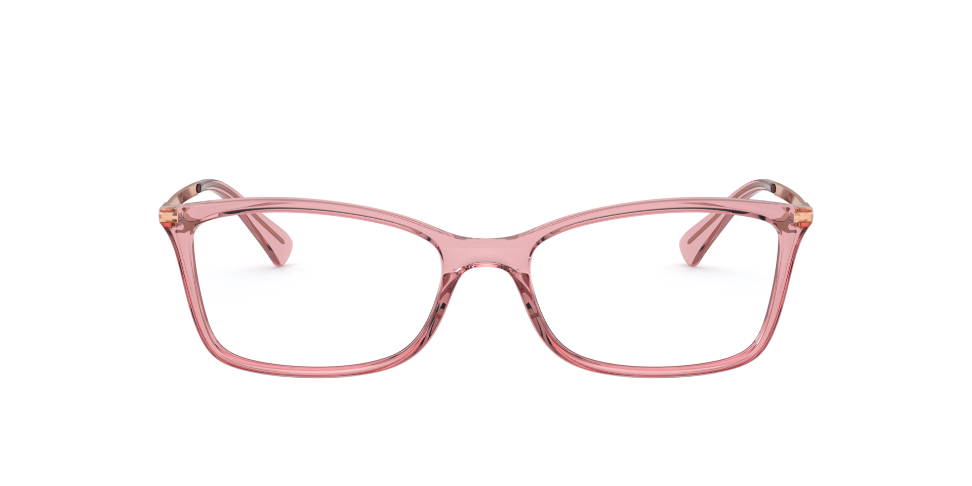 VO5305B Transparent Pink PlasticEyeglass Frames for Glasses Direct, Front View
