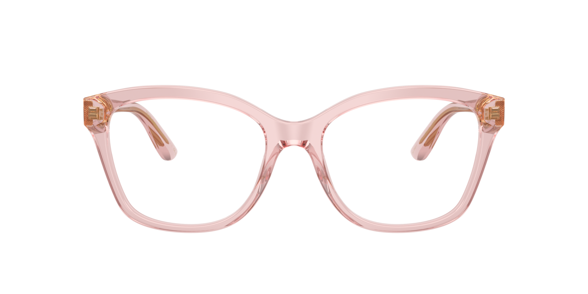 Dolce&Gabbana Women's Transparent Pink Butterfly Acetate Eyeglasses Online - Full Rim - Dg3451 - Image 1