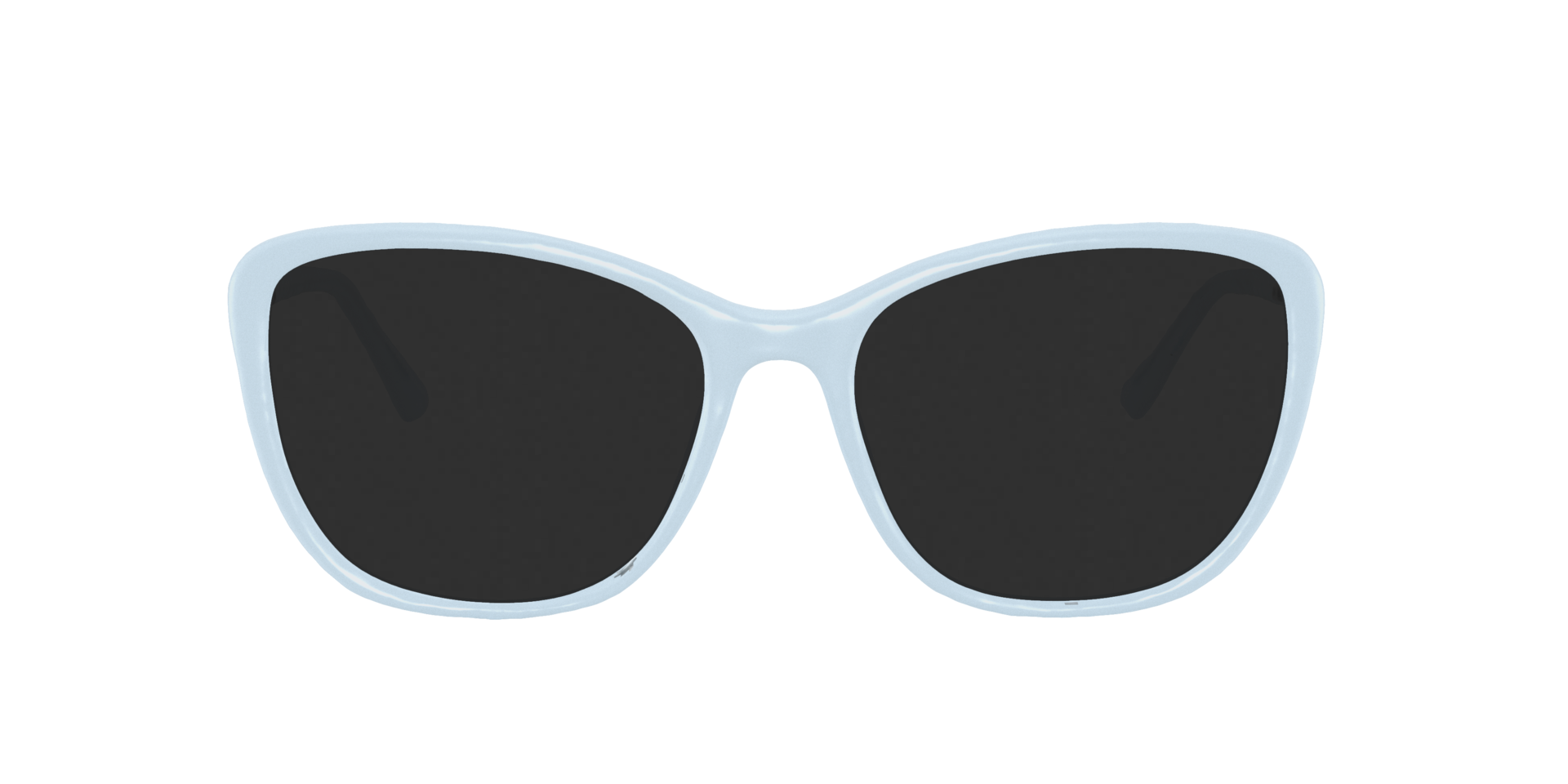 Marigold Milky Light Blue AcetateEyeglass Frames for Glasses Direct, with Tinted Lenses