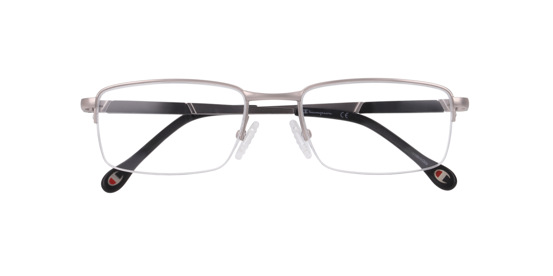 Cu1016 Gunmetal MetalEyeglass Frames for Glasses Direct, Closed View
