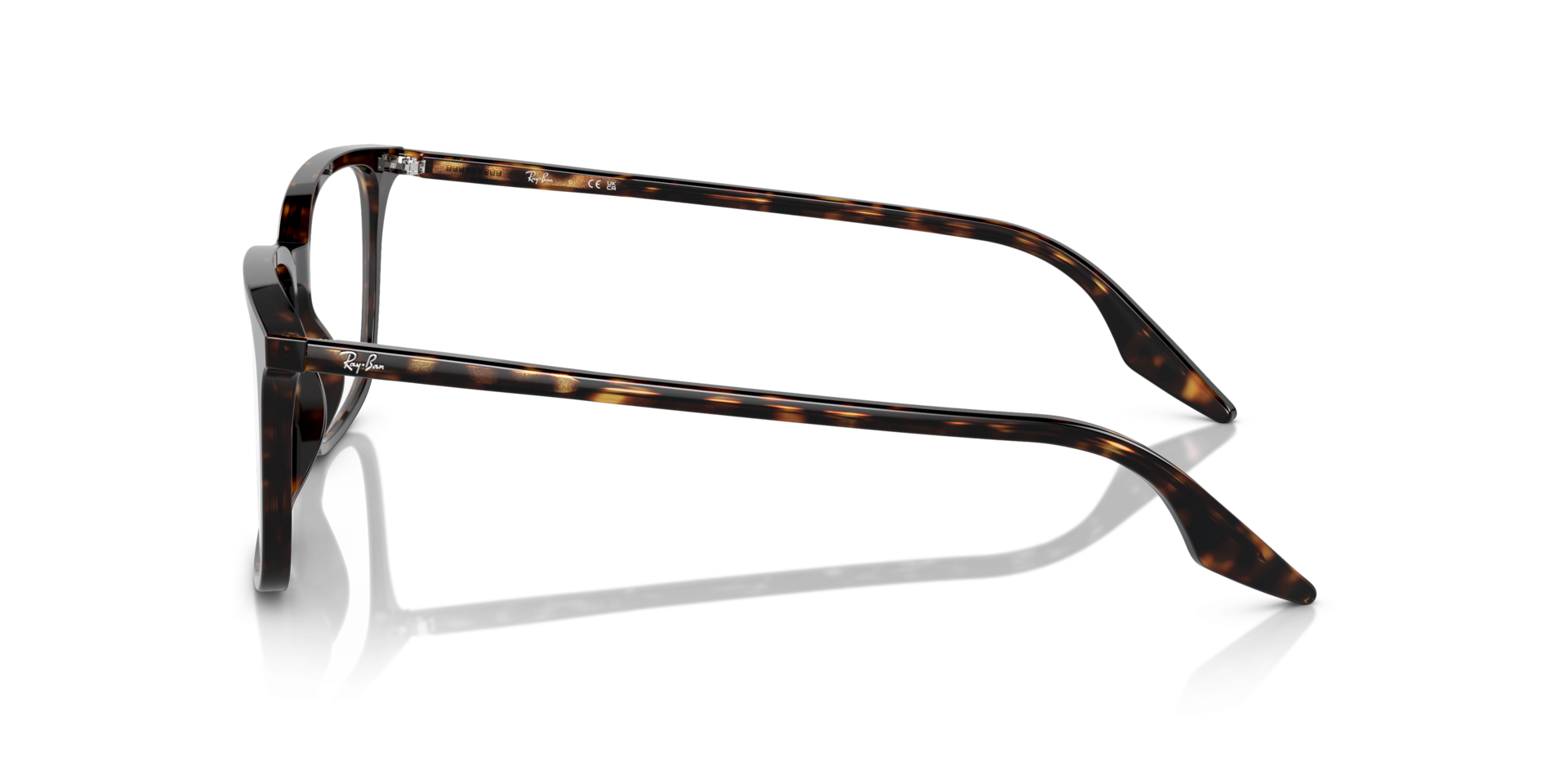 RB5421 Optics Havana AcetateEyeglass Frames for Glasses Direct, Side View