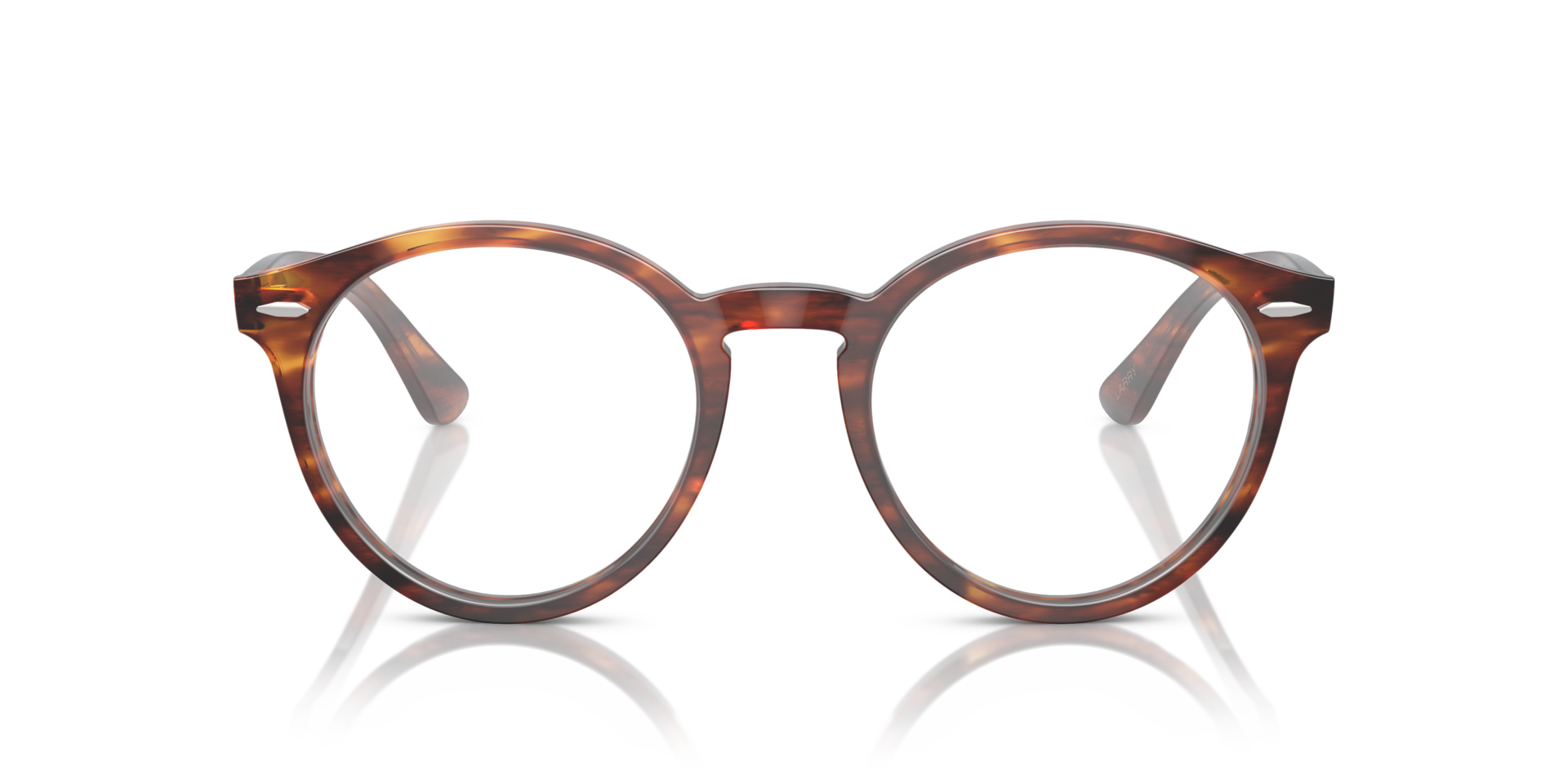 Striped Havana RB7680V -  Acetate