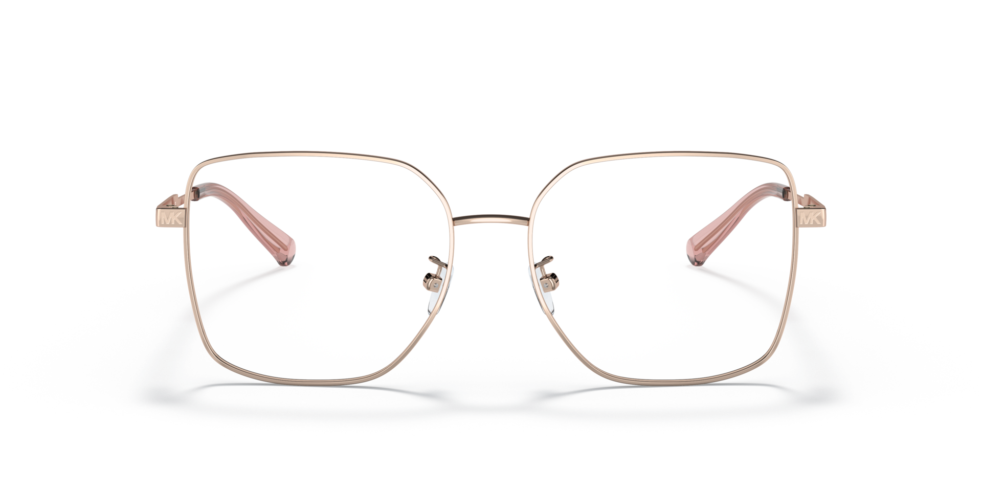 MK3056 Rose Gold MetalEyeglass Frames for Glasses Direct, Front View