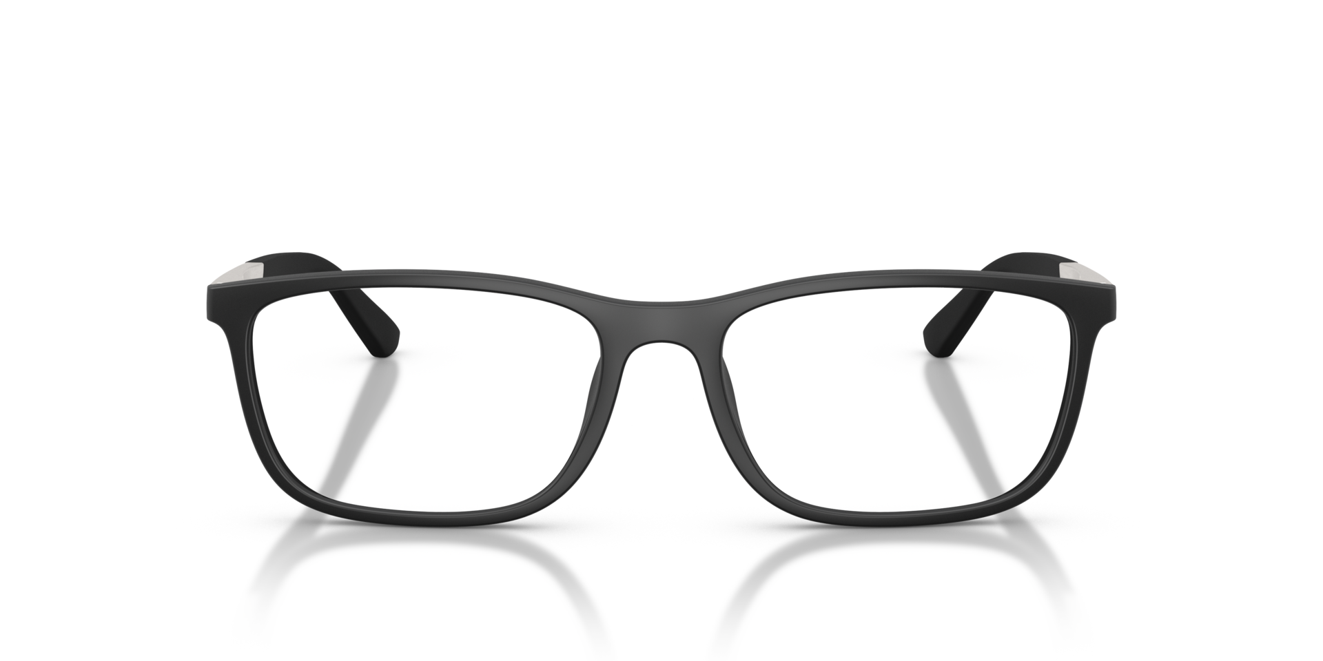 EA3280U Matte Black PlasticEyeglass Frames for Glasses Direct, Front View