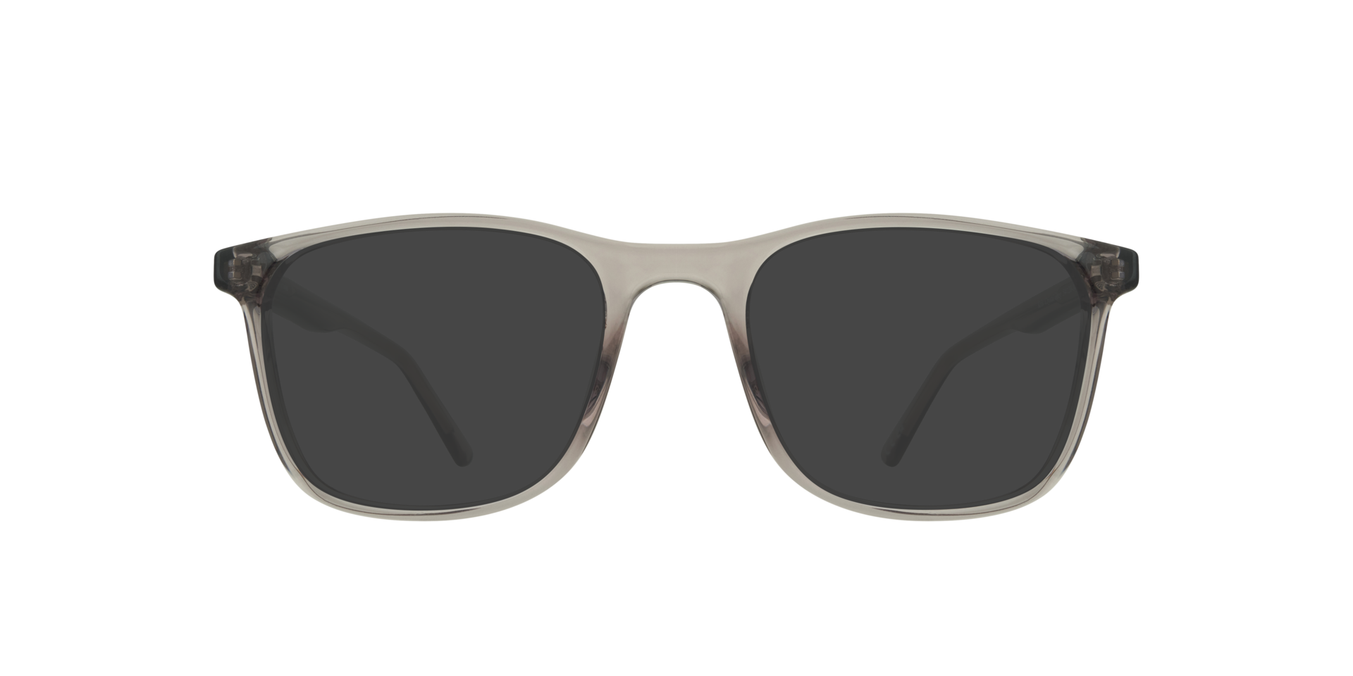 Kris Crystal Grey PlasticEyeglass Frames for Glasses Direct, with Tinted Lenses