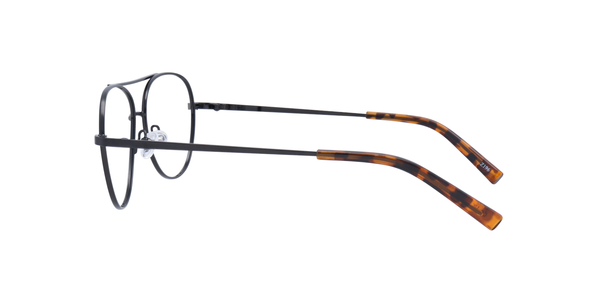 Gabriel Black MetalEyeglass Frames for Glasses Direct, Side View