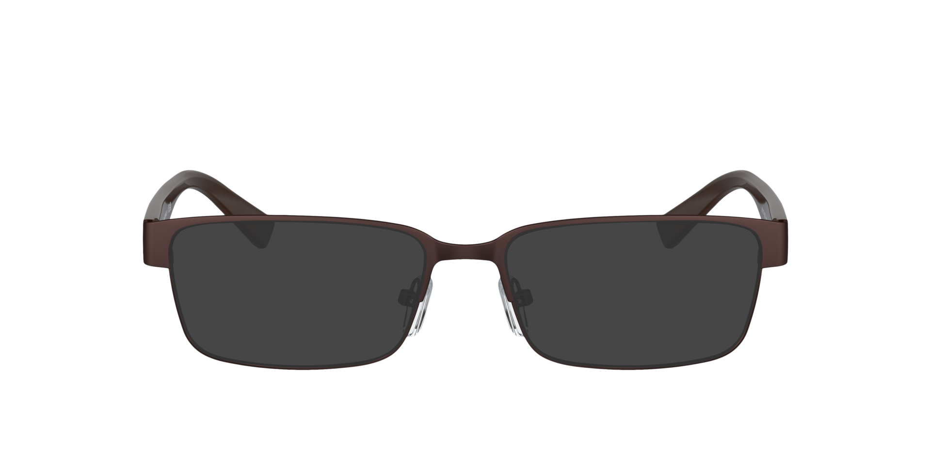 AX1017 Brown MetalEyeglass Frames for Glasses Direct, with Tinted Lenses