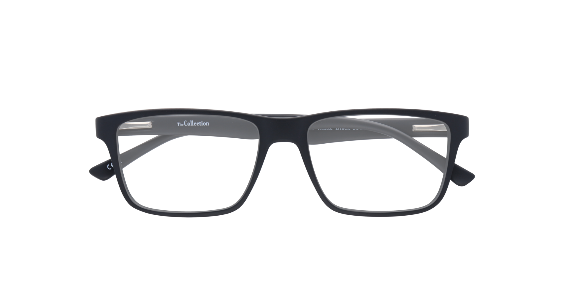 Henry Matte Black PlasticEyeglass Frames for Glasses Direct, Closed View
