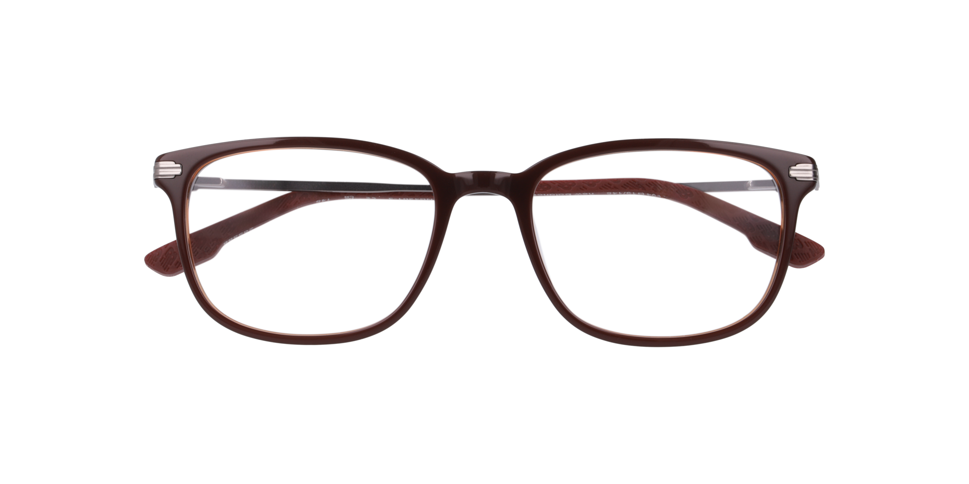 Nb4201 Brown AcetateEyeglass Frames for Glasses Direct, Closed View