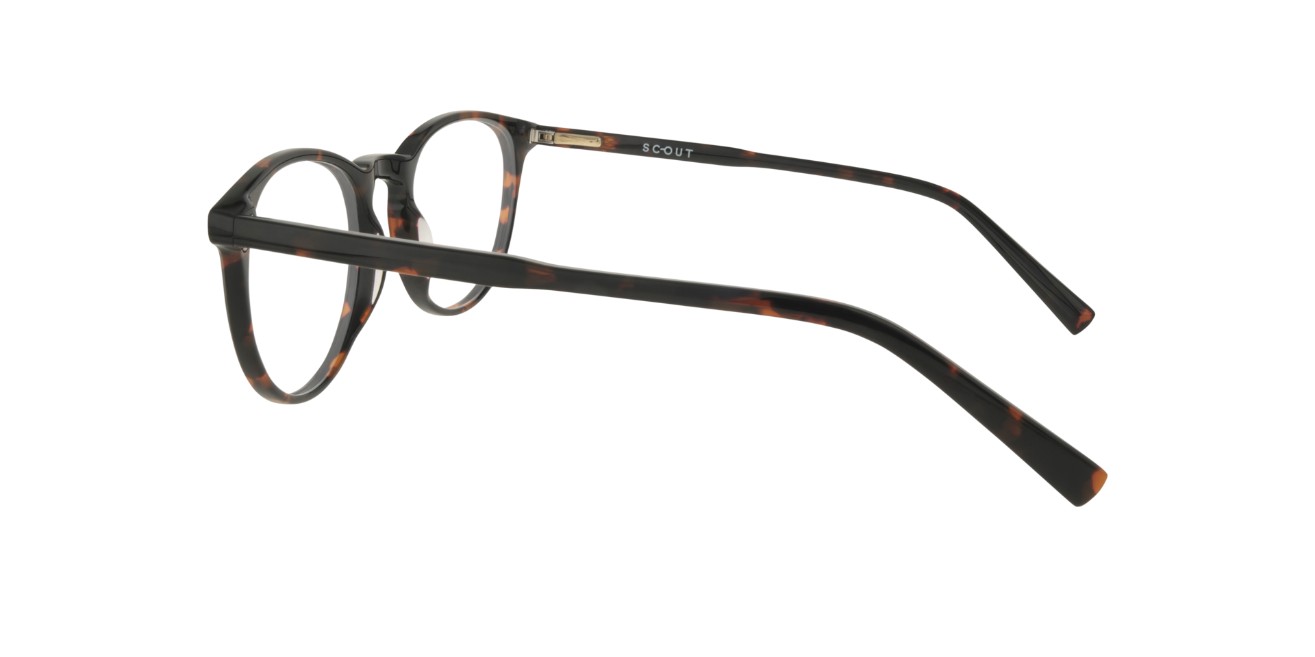Lester Havana AcetateEyeglass Frames for Glasses Direct, Side View