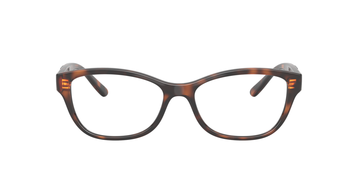 Vogue Eyewear Women's Total Dark Havana Butterfly Plastic Eyeglasses Online - Full Rim - Vo5627