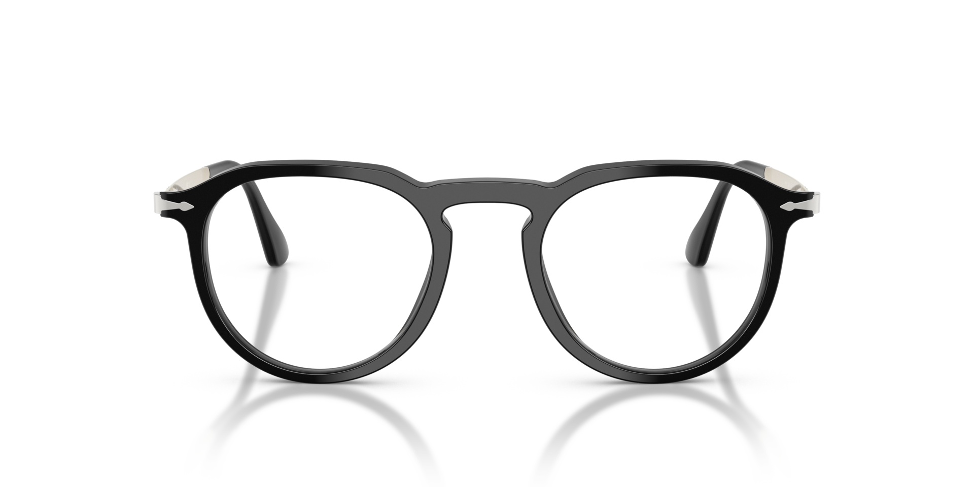 PO3387V Black AcetateEyeglass Frames for Glasses Direct, Front View