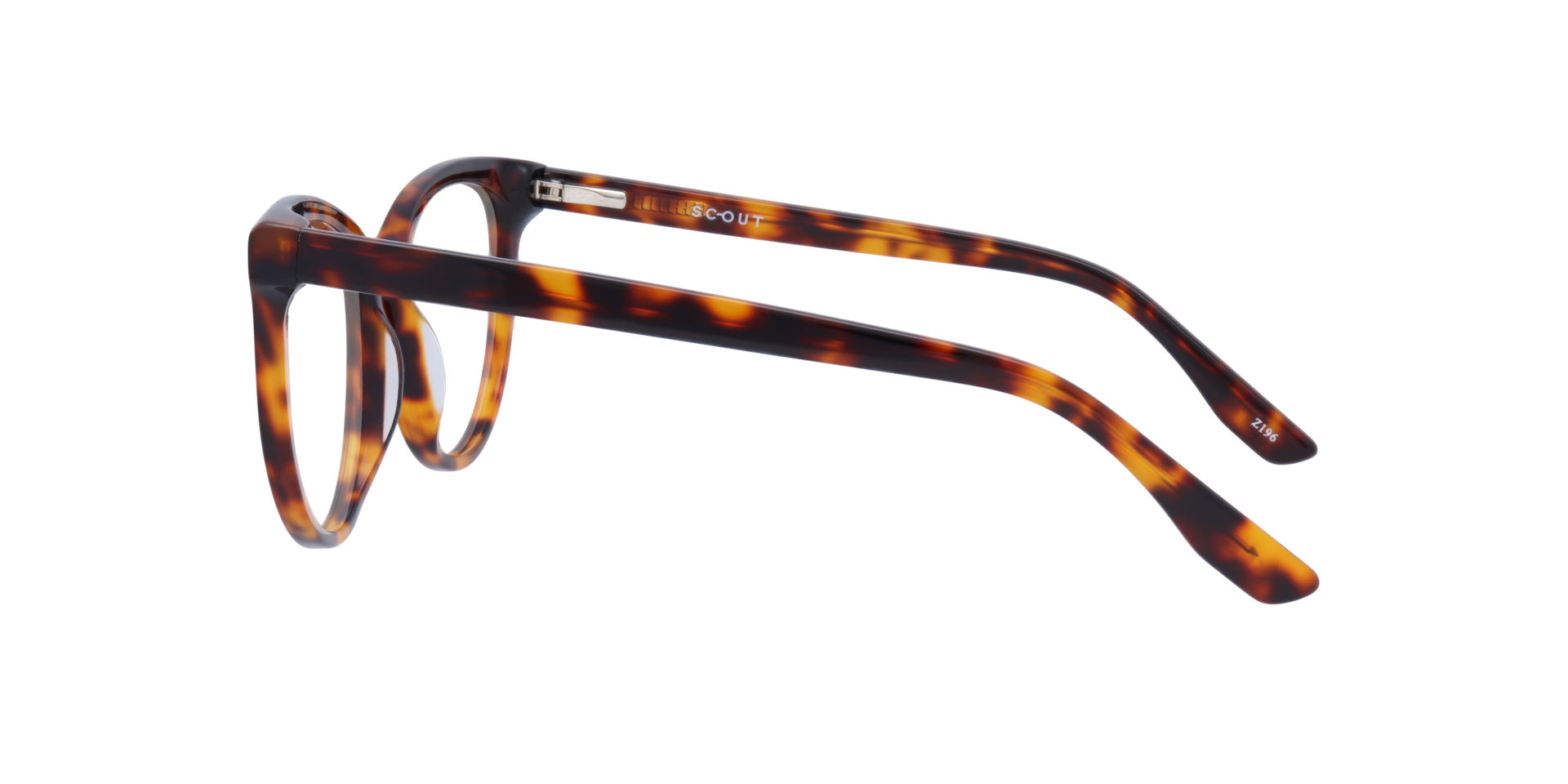 Gretchen Havana AcetateEyeglass Frames for Glasses Direct, Side View