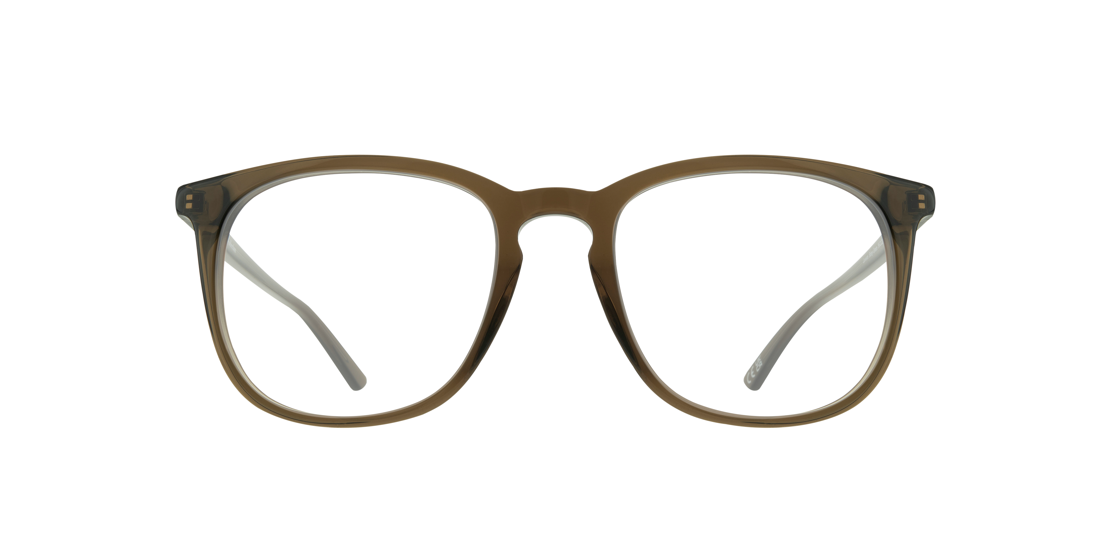 Lawson Shiny Green AcetateEyeglass Frames for Glasses Direct, Front View