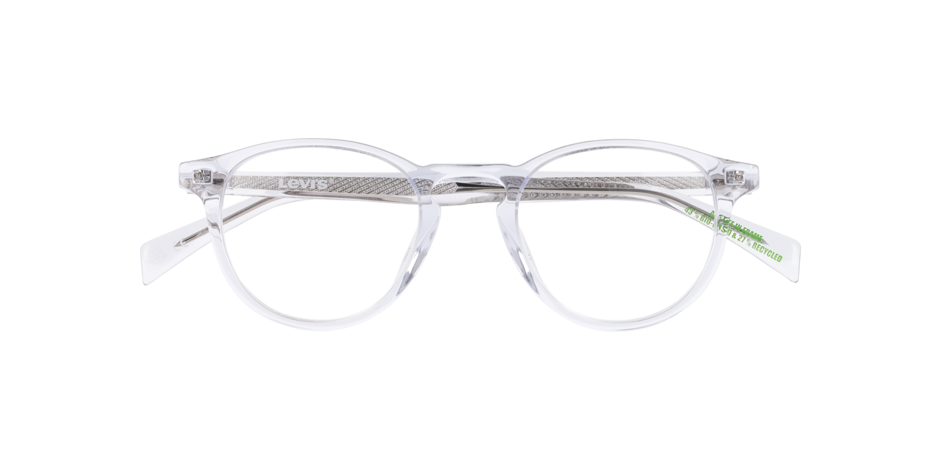 LV 5085 Clear AcetateEyeglass Frames for Glasses Direct, Closed View