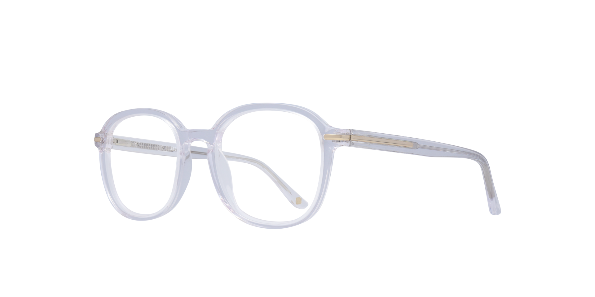 Finchley Clear AcetateEyeglass Frames for Glasses Direct, Angle View