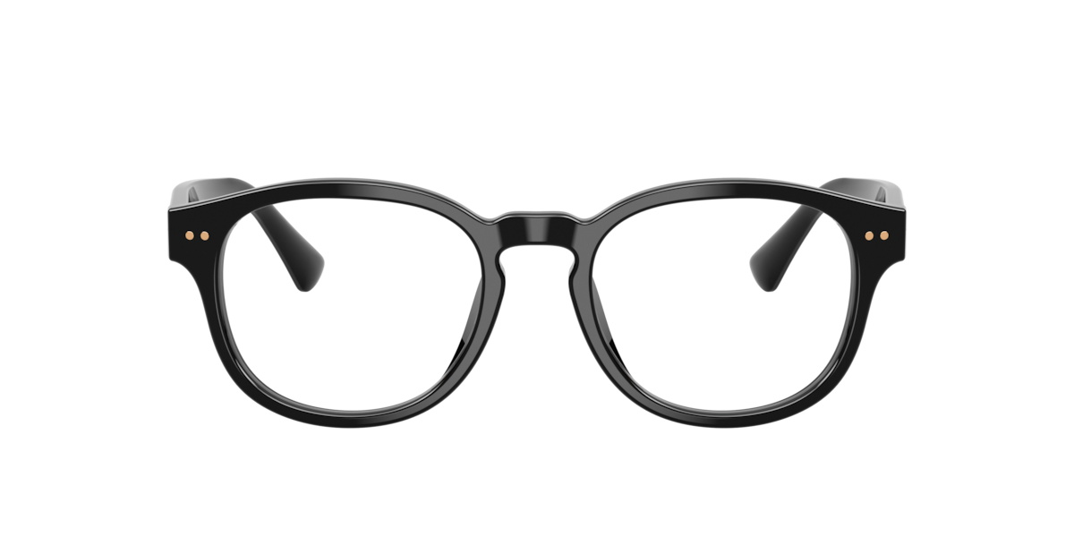Shiny Black phantos Acetate eyeglasses Online - Full Rim - PH2318U