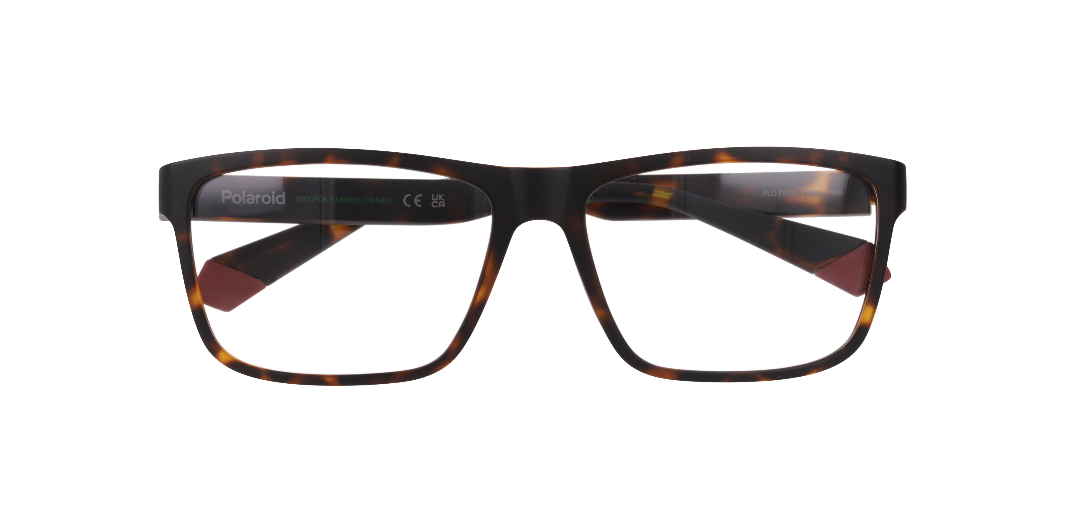 PLD D569 Tortoise PlasticEyeglass Frames for Glasses Direct, Closed View