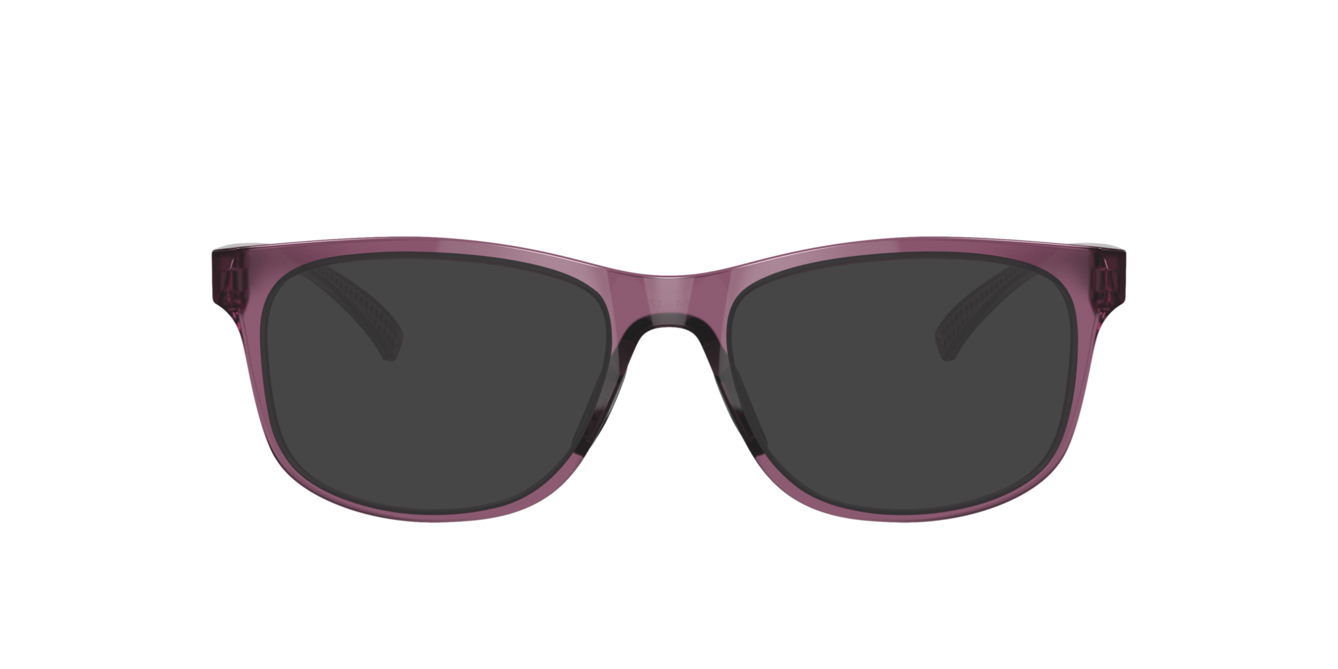 Leadline Transparent Indigo PlasticEyeglass Frames for Glasses Direct, with Tinted Lenses