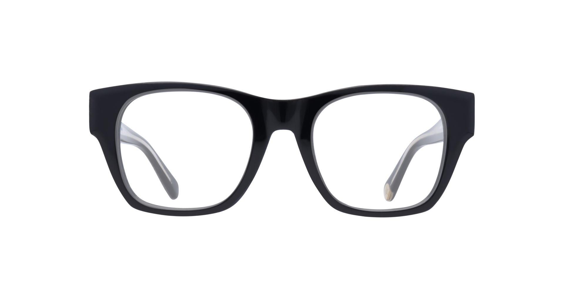 TH 1865 Black AcetateEyeglass Frames for Glasses Direct, Front View