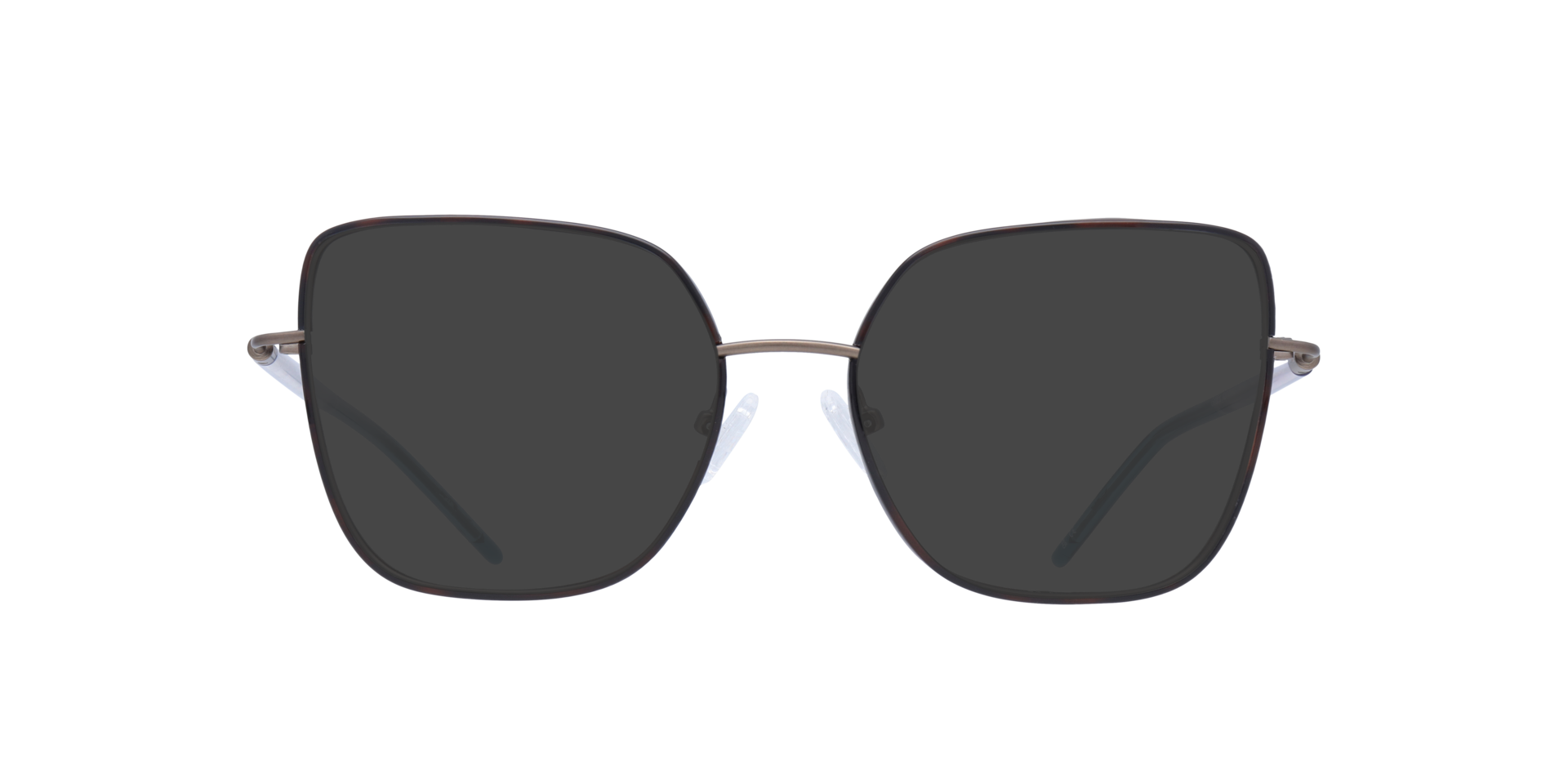 Golders Matte Bronze & Havana MetalEyeglass Frames for Glasses Direct, with Tinted Lenses