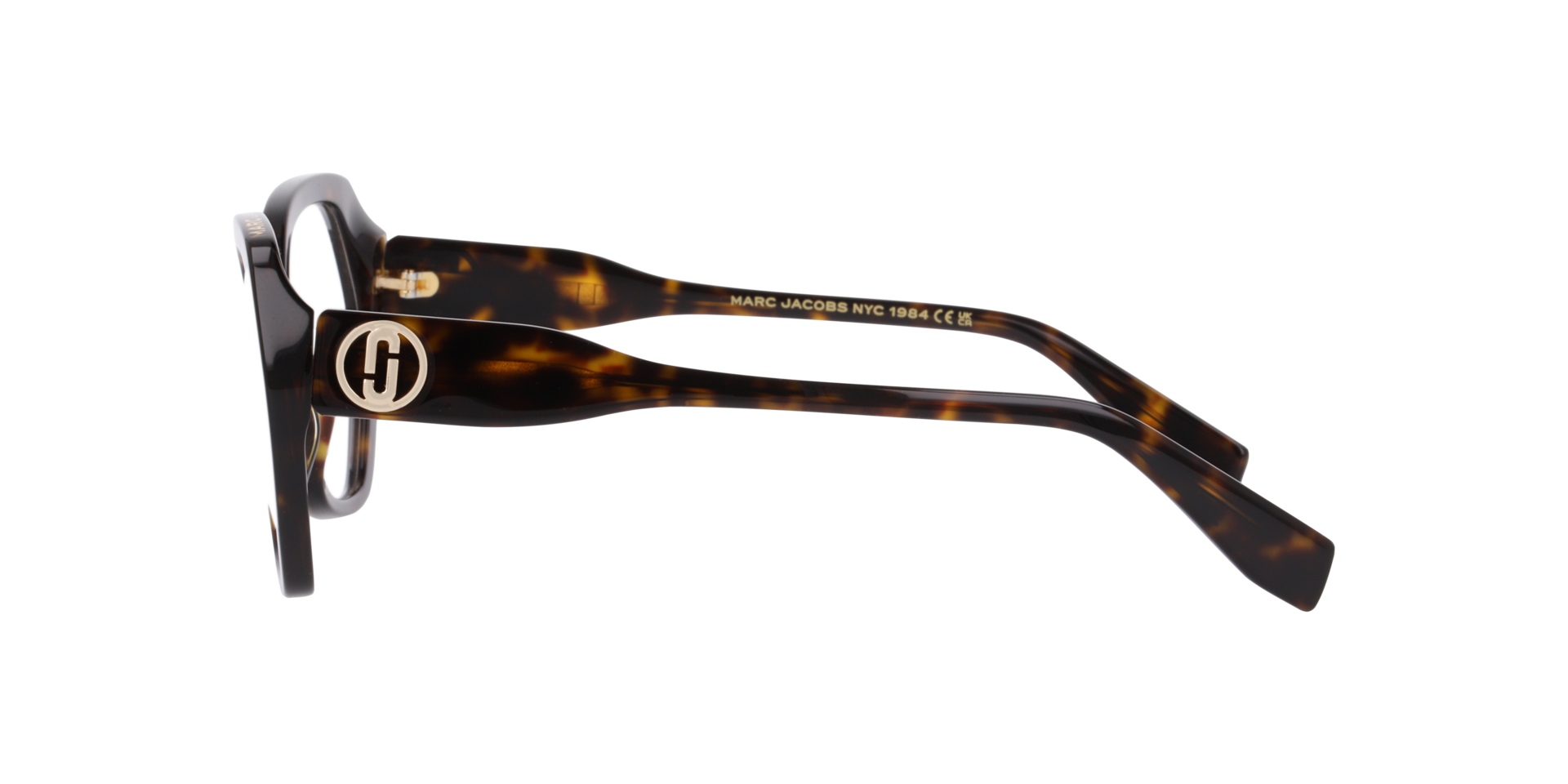 Marc 812 Tortoise AcetateEyeglass Frames for Glasses Direct, Side View