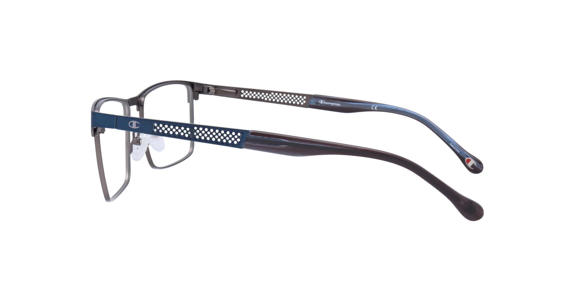 CU1022 Blue AcetateEyeglass Frames for Glasses Direct, Side View