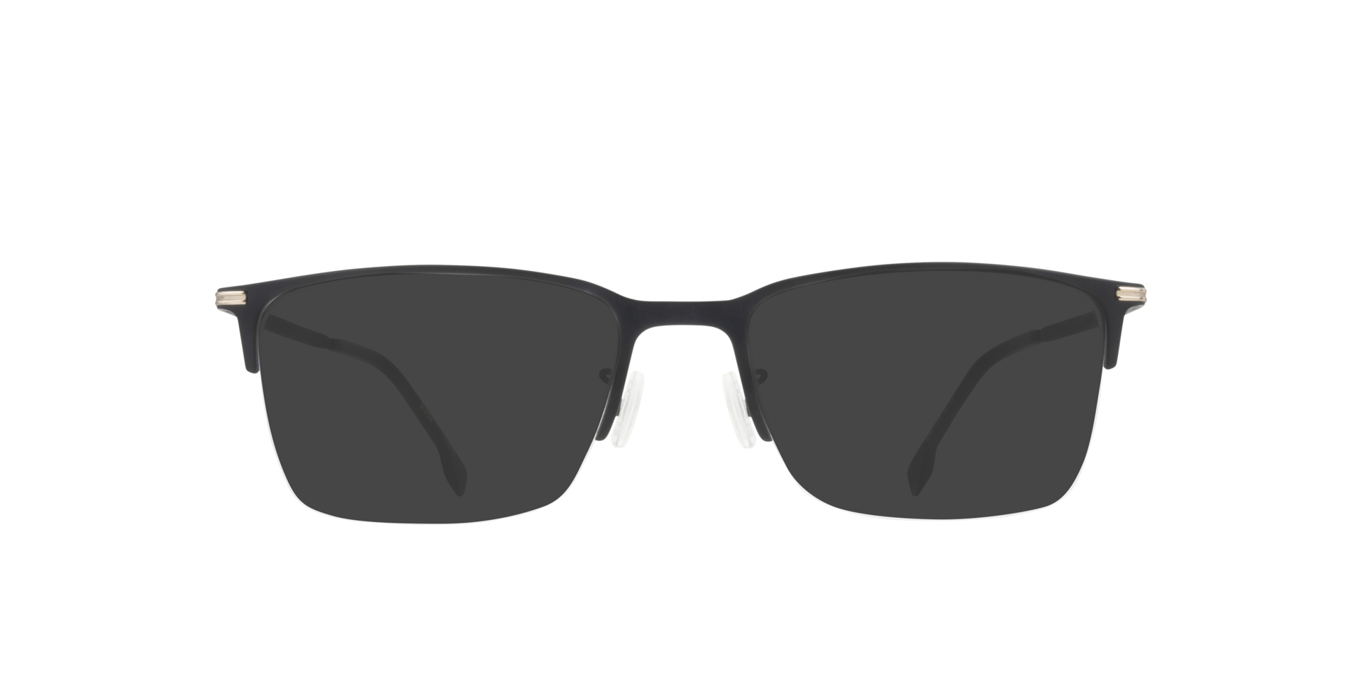 BOSS 1616/F Black MetalEyeglass Frames for Glasses Direct, with Tinted Lenses