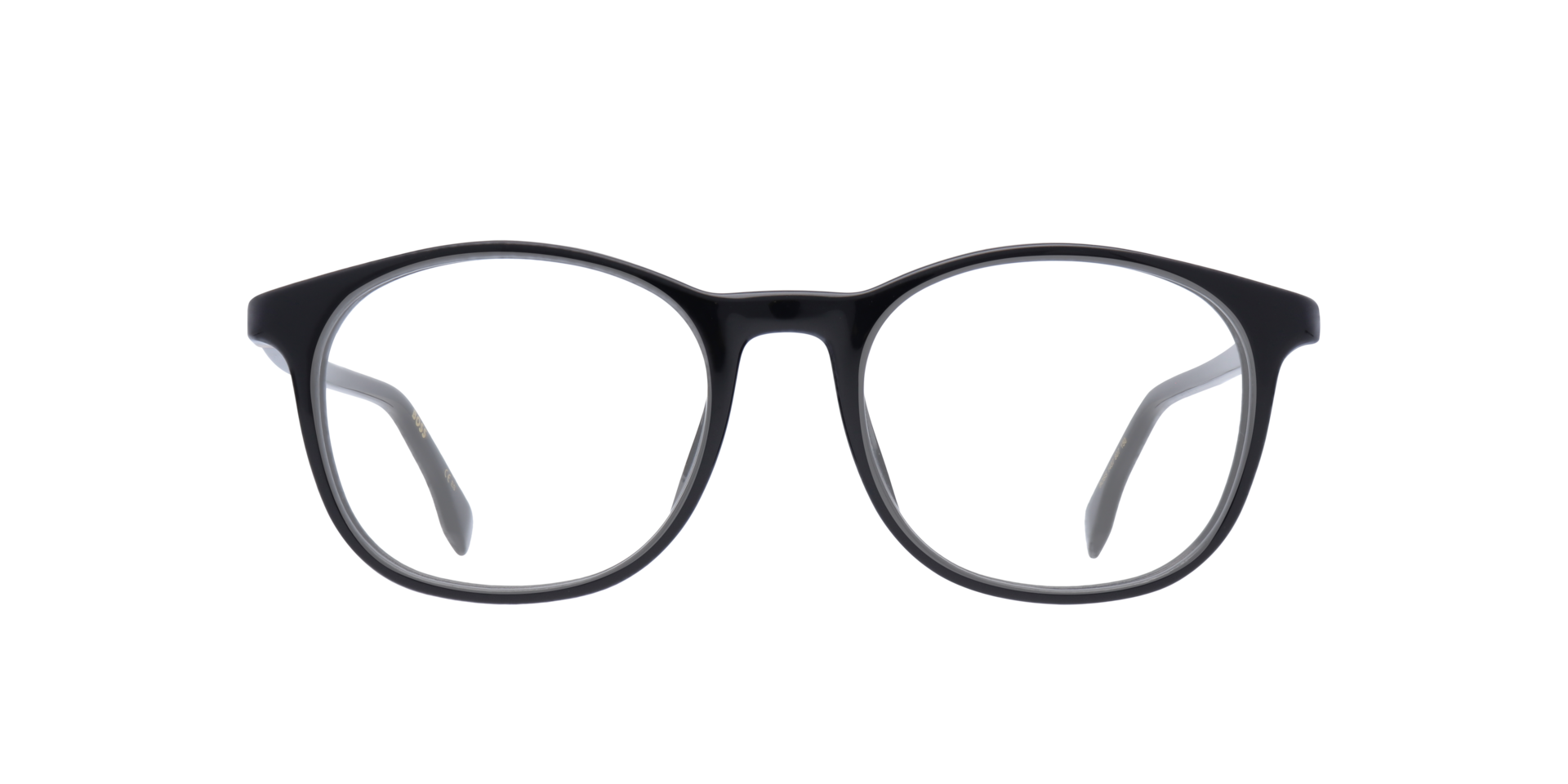 BOSS 1437 Black AcetateEyeglass Frames for Glasses Direct, Front View