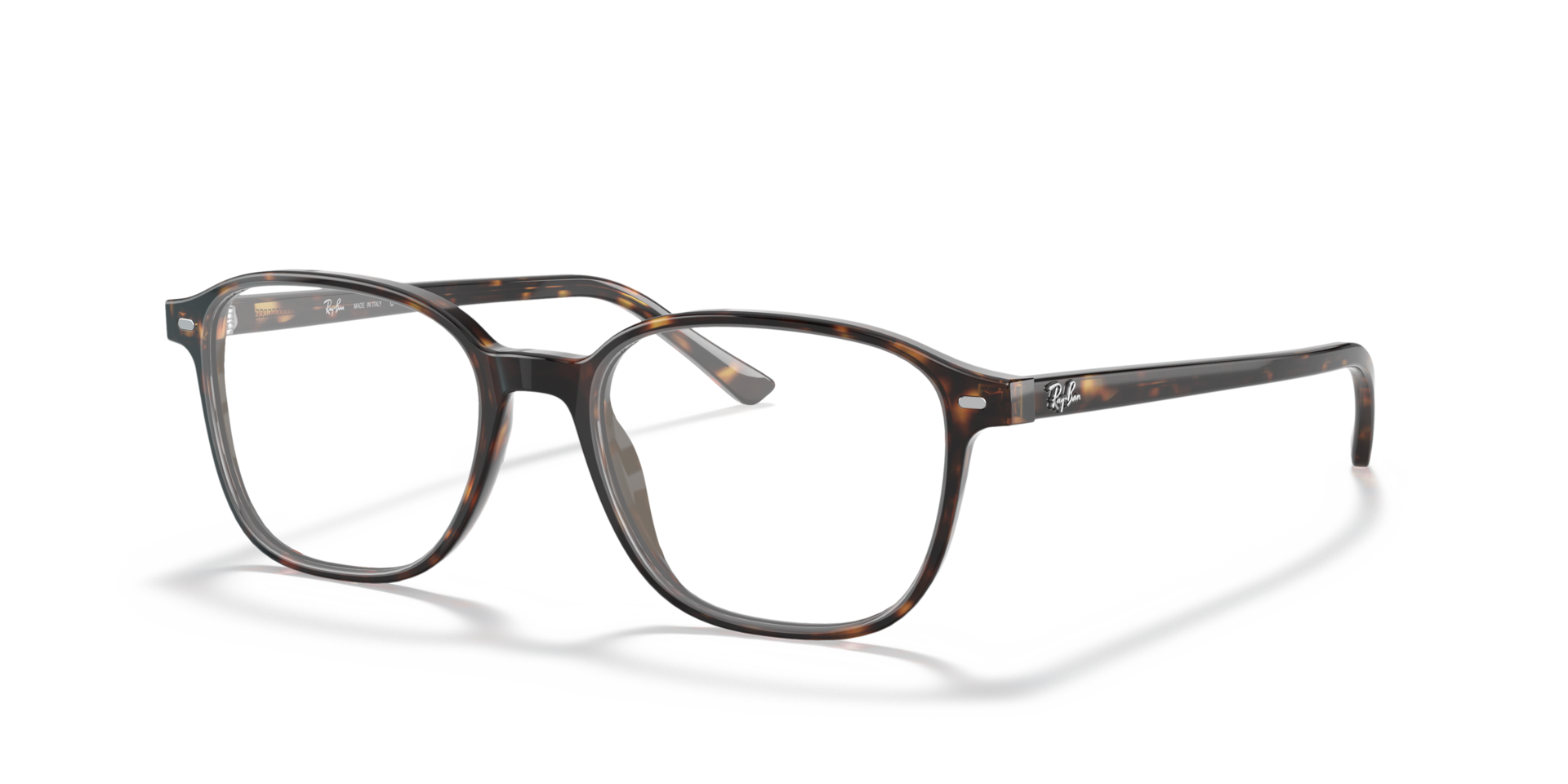 Leonard Optics Havana AcetateEyeglass Frames for Glasses Direct, Angle View