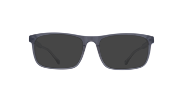 Bi Layer Dark Grey Crystal Hudson -  Acetate Sunglasses
