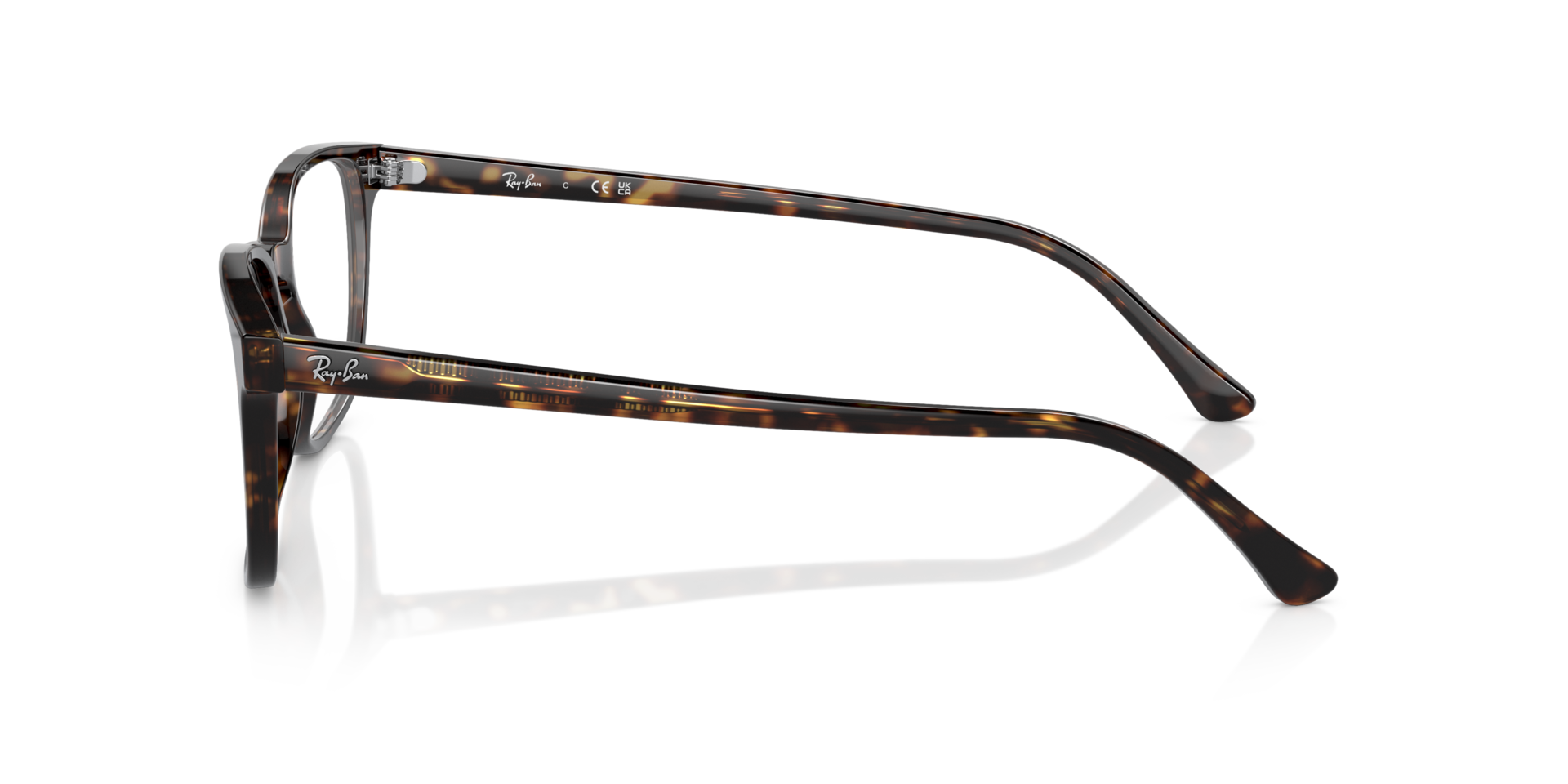 RB5418 Havana AcetateEyeglass Frames for Glasses Direct, Side View