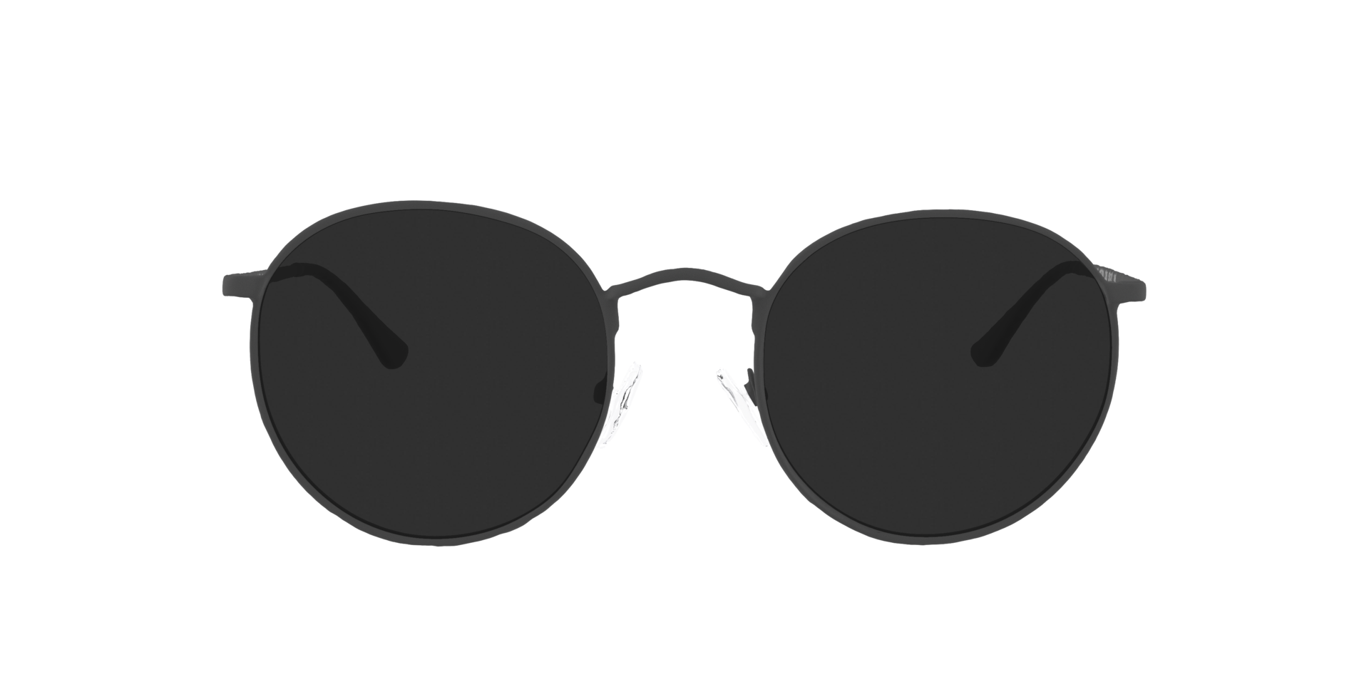 Moon Black MetalEyeglass Frames for Glasses Direct, with Tinted Lenses