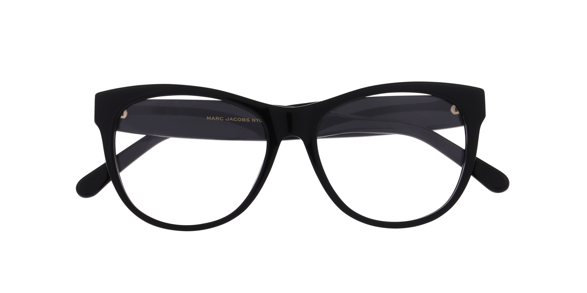 MARC 896 Black AcetateEyeglass Frames for Glasses Direct, Closed View